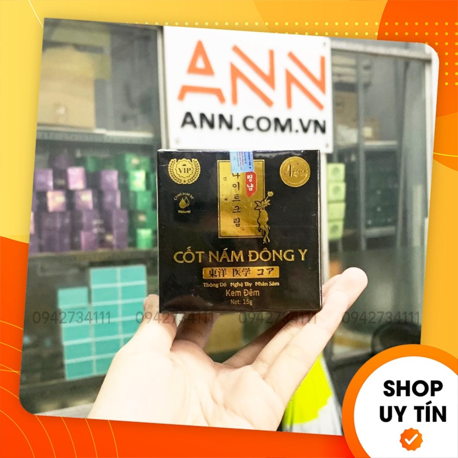 Kem face cốt nám đông y nicos beauty