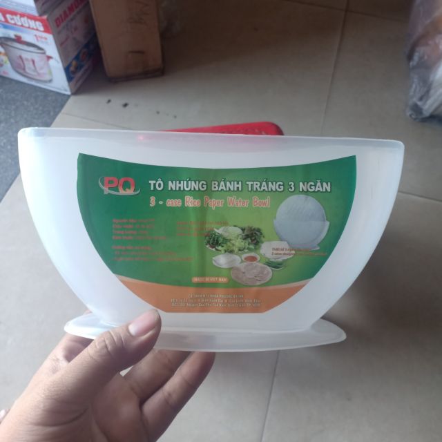 Khay Nhúng Bánh Tráng Loại Trung