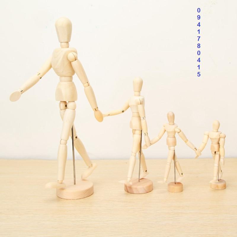 [HCM]Hình nhân tạo dáng người gỗ, bàn tay gỗ
