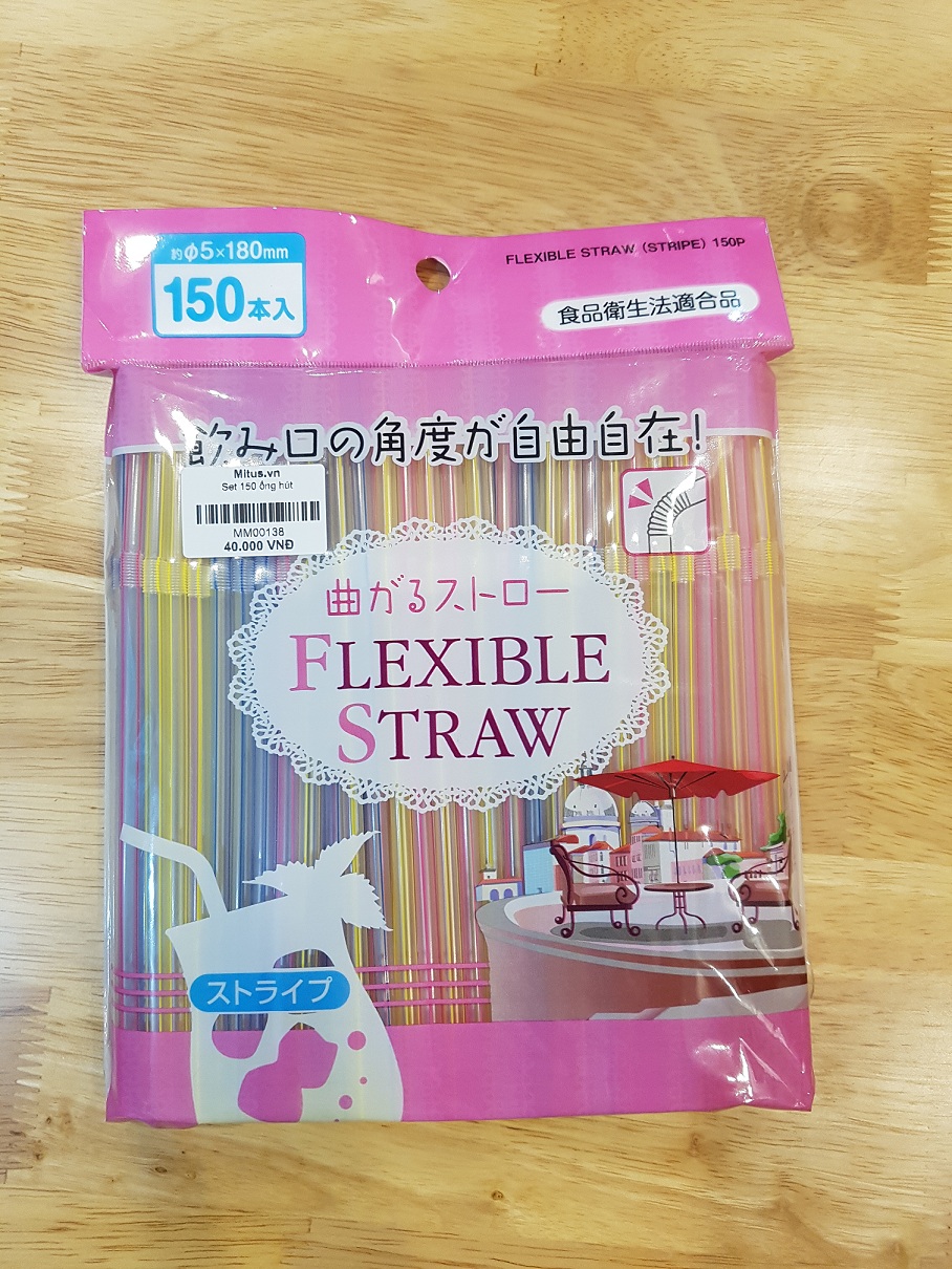 Set 150 ống hút cho bé