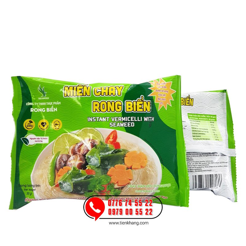 Miến Chay Rong Biển Seaweed