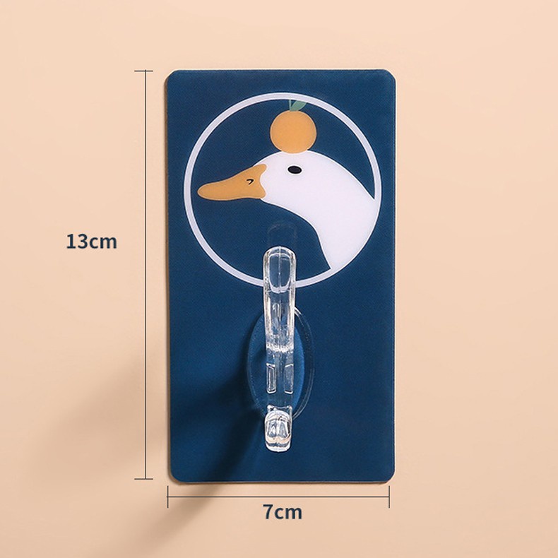 Hook shape animal cute, stickers wall bearing super stick hanging multi-purpose random