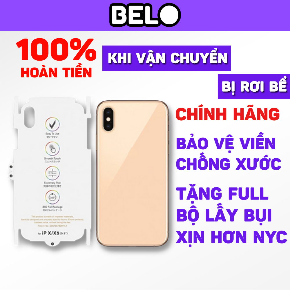 Miếng dán ppf, dán mặt sau iphone, bảo vệ mặt sau cho ip 6/6s//7/7plus/8/8plus/x/xr/xs/11/12/13/pro/max/plus/promax,belo