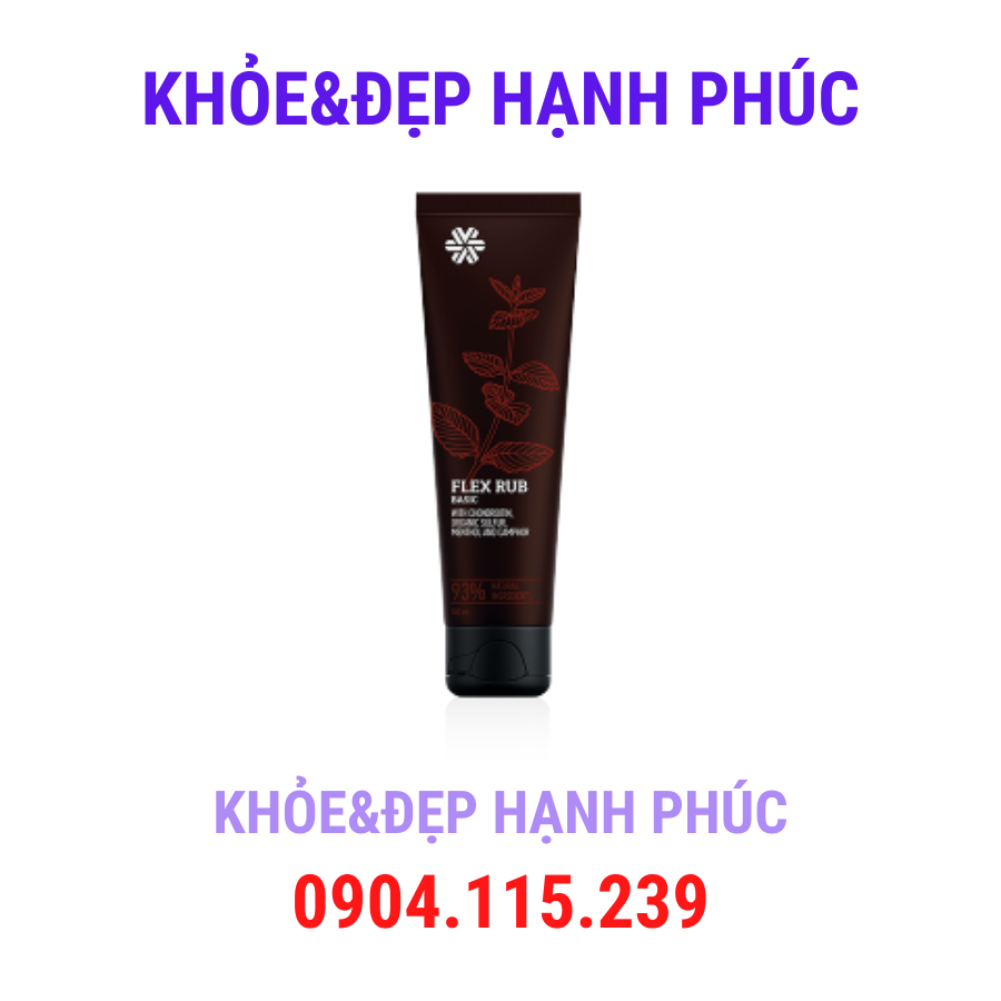 [ Gel xoa khớp - Siberian ] Kem chăm sóc da SIBERIAN WELLNESS Flex Rub BASIC – 100 ml/tuýp