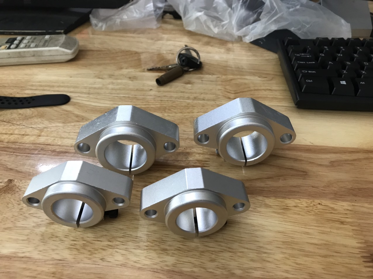 Gối đỡ ray trượt tròn SHF
