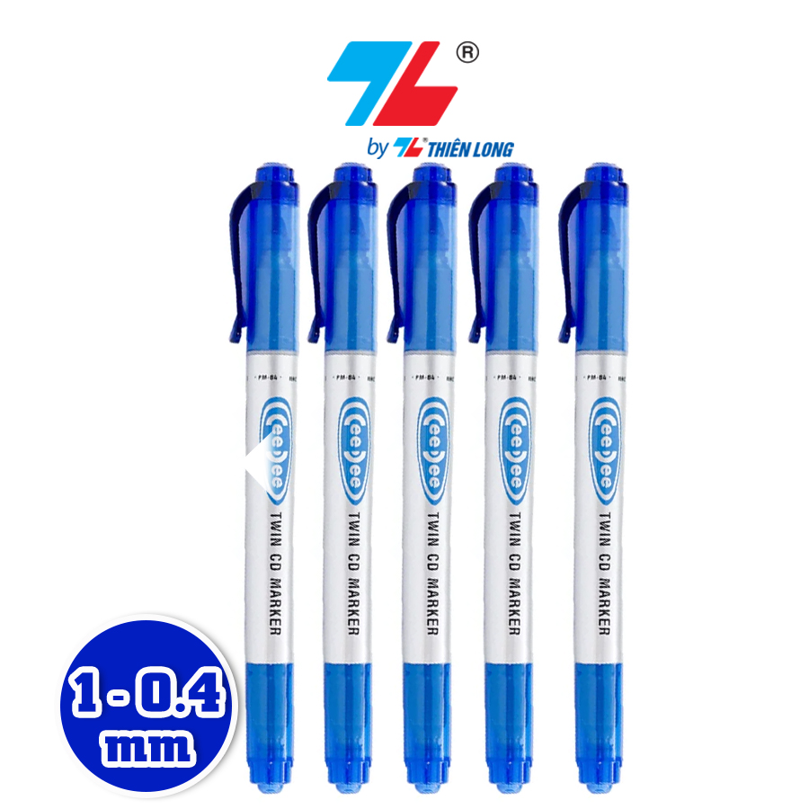 Combo Bút lông dầu Thiên Long PM-04