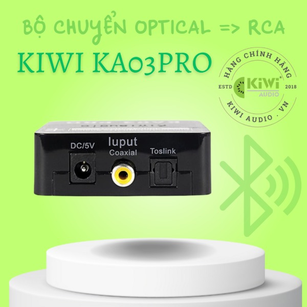 BỘ CHUYỂN ĐỔI ÂM THANH DIGITAL SANG ANALOG KA03 PRO BLUETOOTH