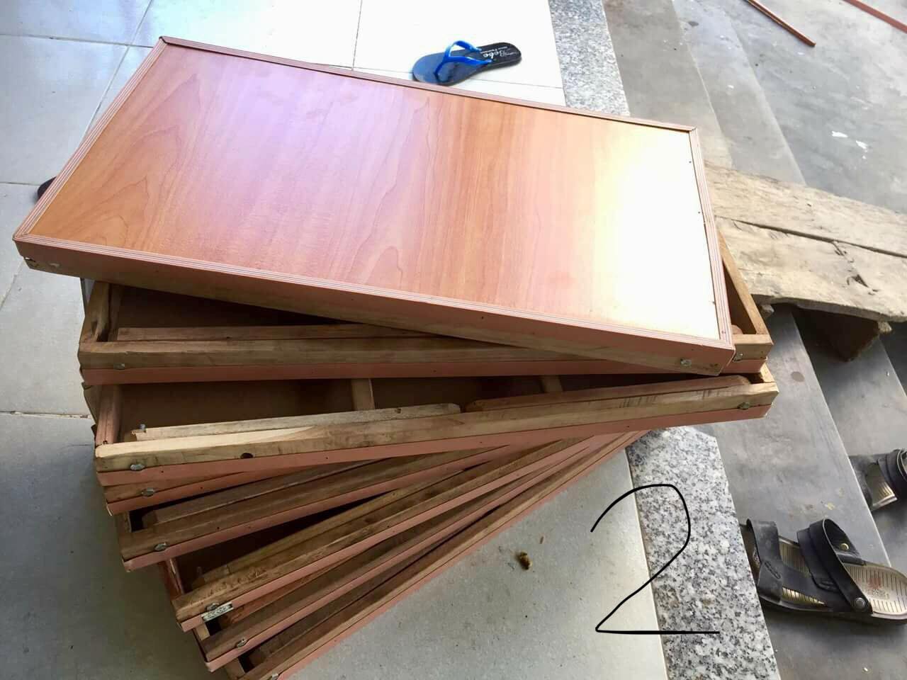 Bàn Gập Gỗ Sinh Viên