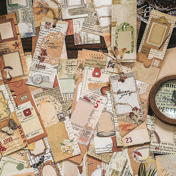 Bộ 40 tấm giấy note collage nhiều hình ảnh