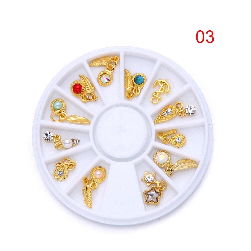 Decal dán trang trí móng tay kiểu sang trọng