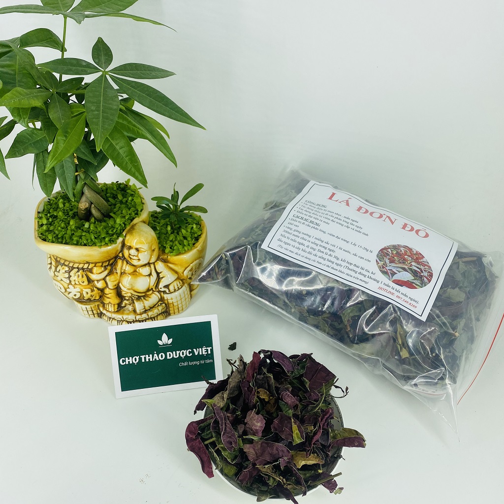 Dried Red Leaves 100g, Helps Reduce Rashes, Itching, Hives, Pimples, and Skin Problems