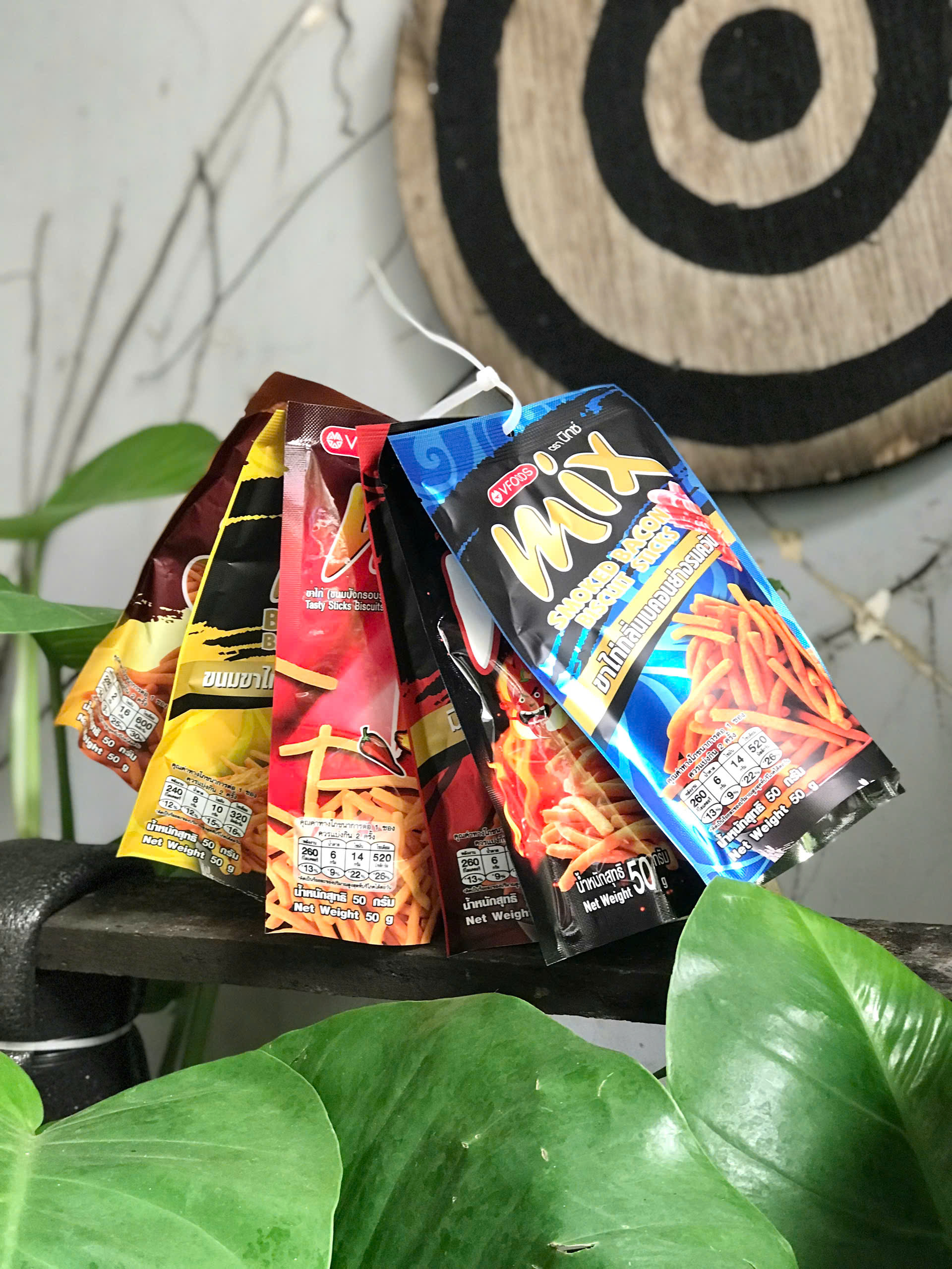 Bánh Que Cọng Mix (gói 50g) Thái Lan
