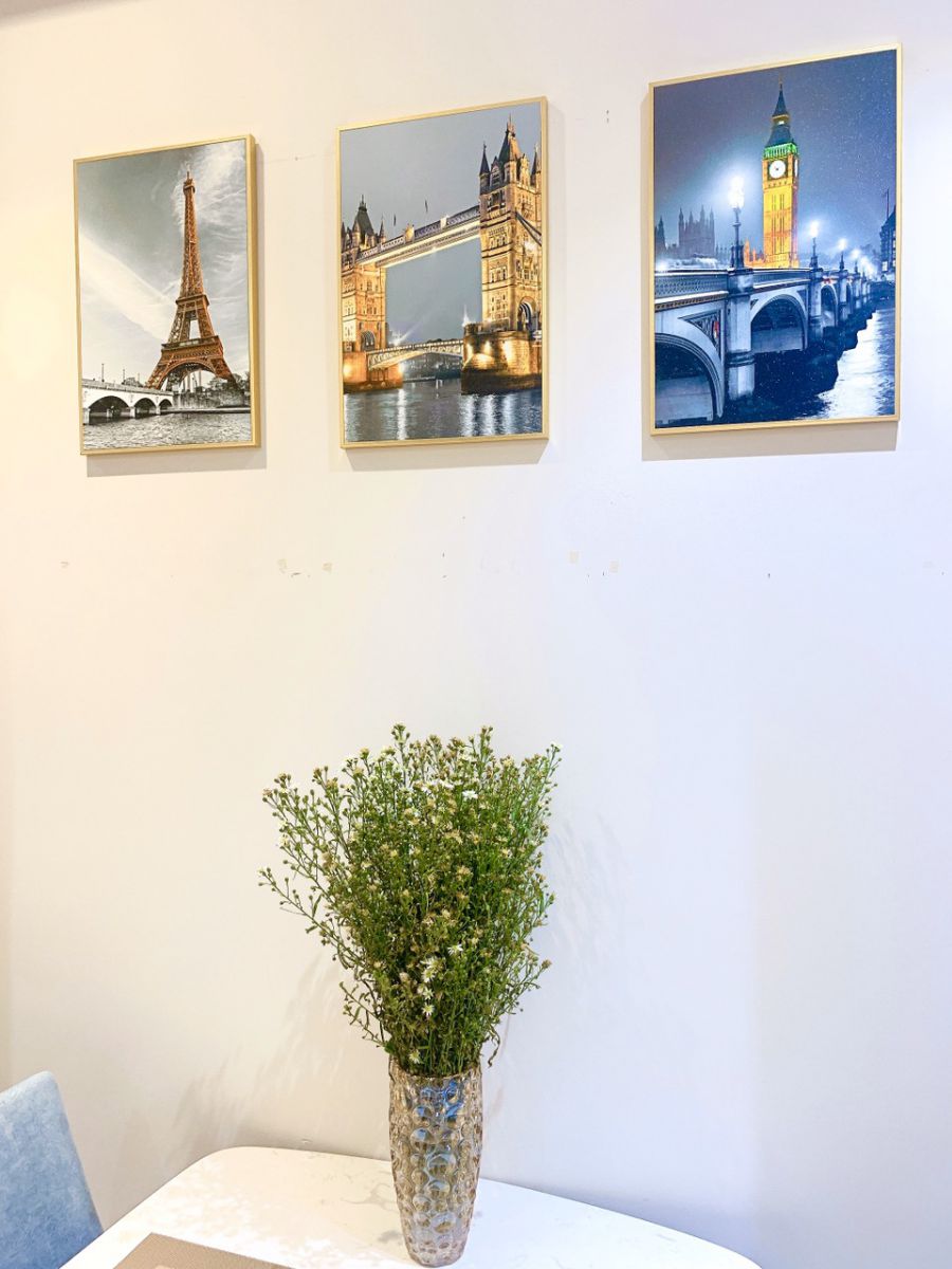 TRANH TREO TƯỜNG - TRANH CANVAS TREO TƯỜNG - TRANH GHÉP HIỆN ĐẠI-TRANH PHÒNG KHÁCH-TRANH TREO PHÒNG BẾP(TẶNG KÈM ĐINH,KÍCH THƯỚC: 30X40X3 TẤM)