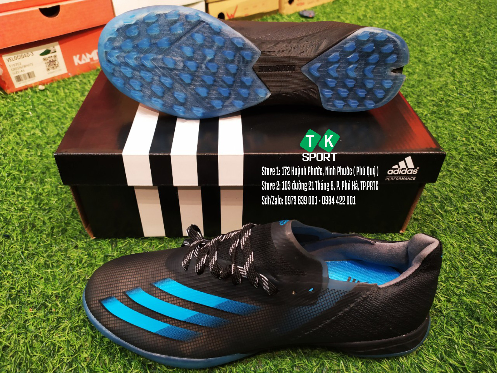 [SIZE 39-44]GIÀY ĐÁ BÓNG X Ghosted TF/BẢNG MÀU PHONG CÁCH