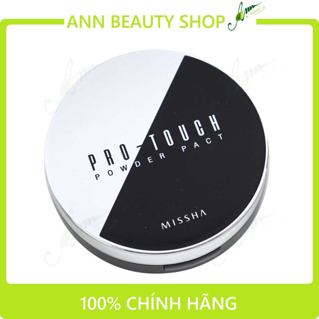 Phấn phủ missha pro-touch powder pact spf25/pa++ 10gr