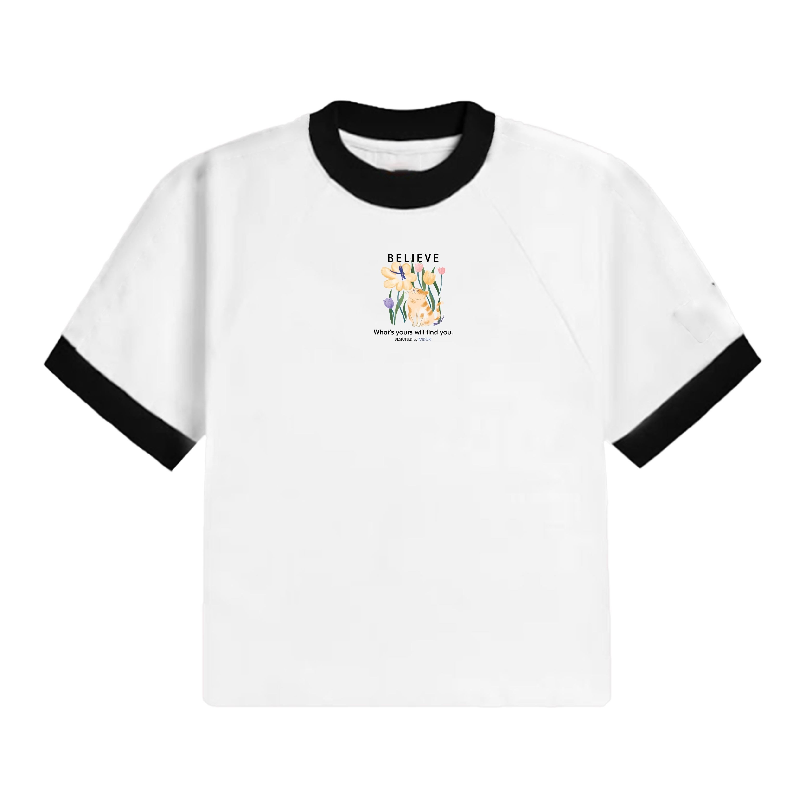 Áo thun baby tee in your mind unisex phông nam nữ local