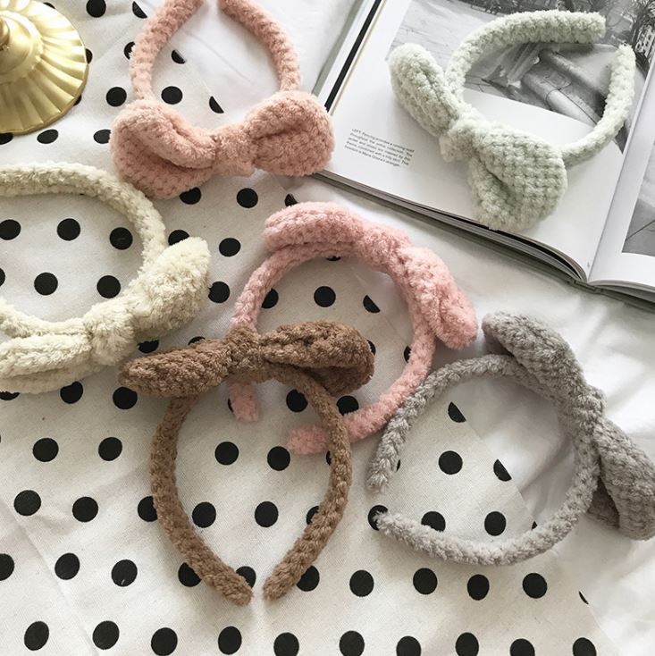 Băng Đô, Bờm Cài Tóc Nơ Xù Siêu Cute