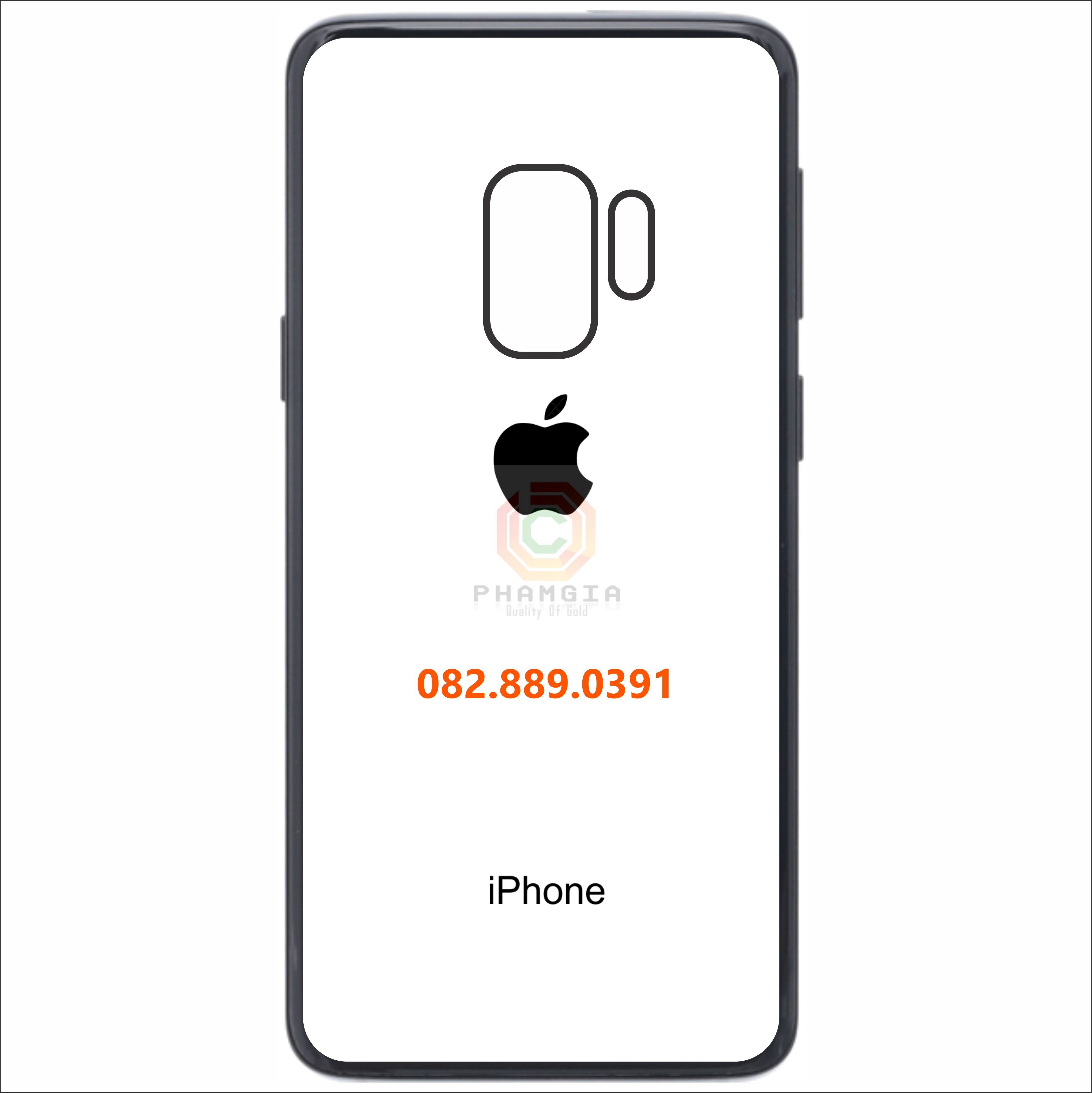 Ốp lưng giả iPhone cho SamsungS9/S9 plus mặt lưng bóng đẹp