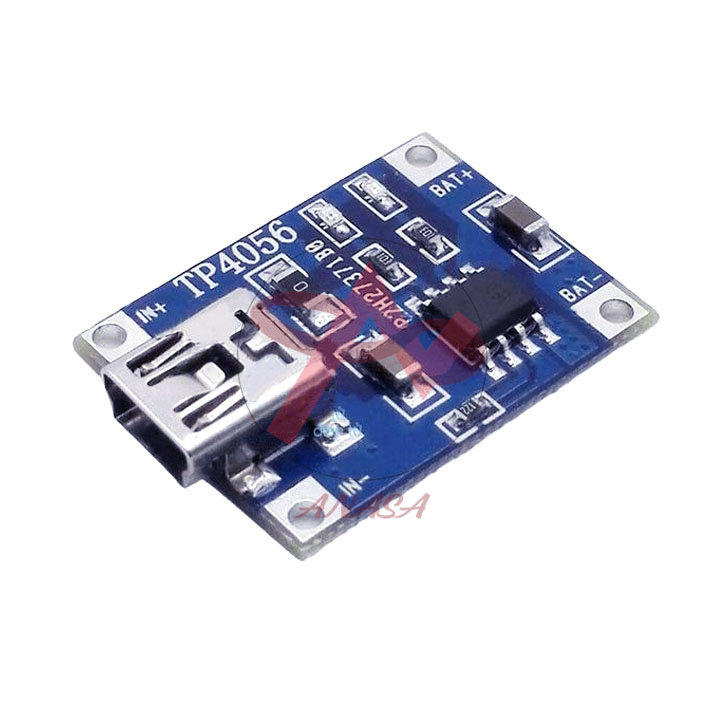Mạch sạc pin lithium tp4056 1a mini usb