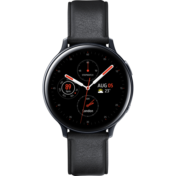 Đồng hồ thông minh Samsung Galaxy Watch Active 2 44mm viền thép dây da(R820) Chính hãng