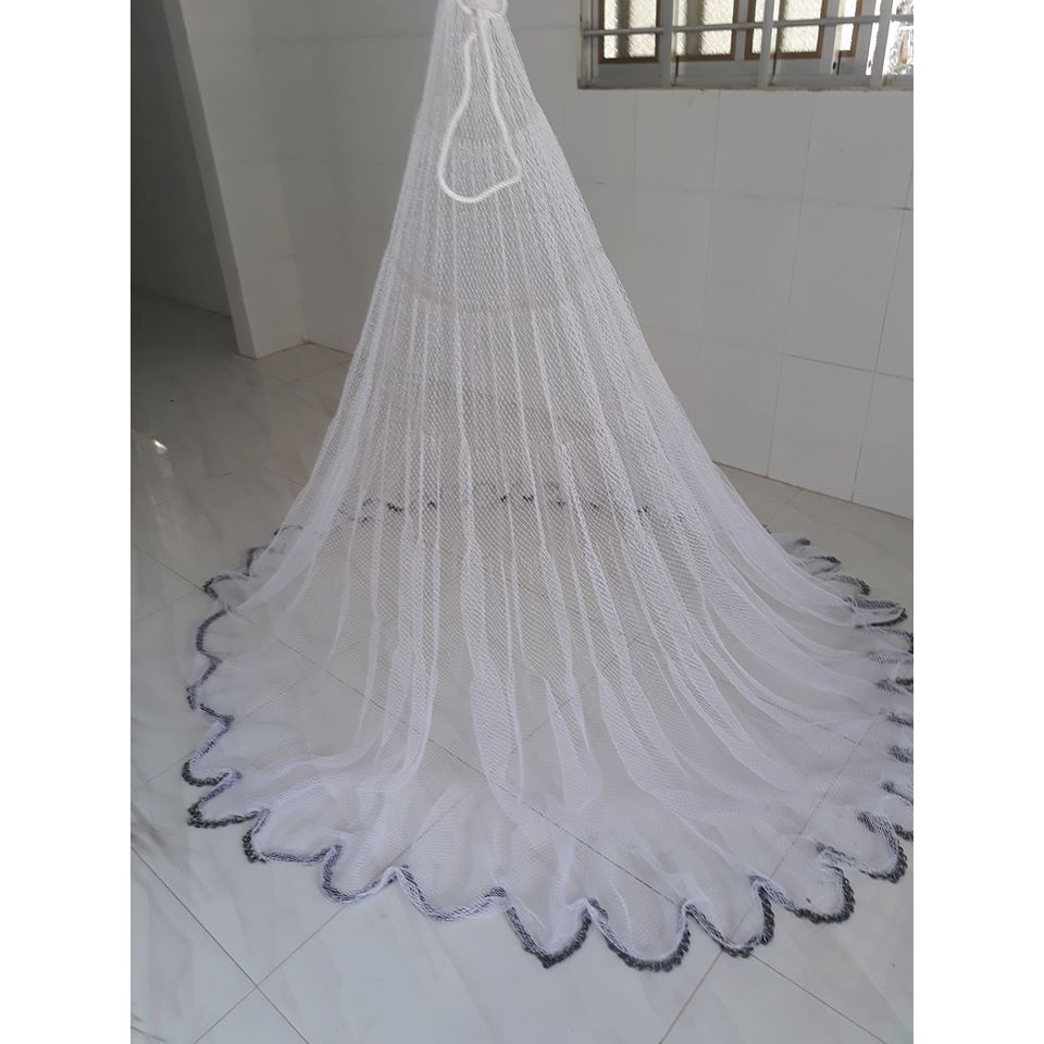 CHÀI LƯỚI ĐÁNH BẮT CÁ TÔM BUNG CHU VI 12M ( xả kho )
