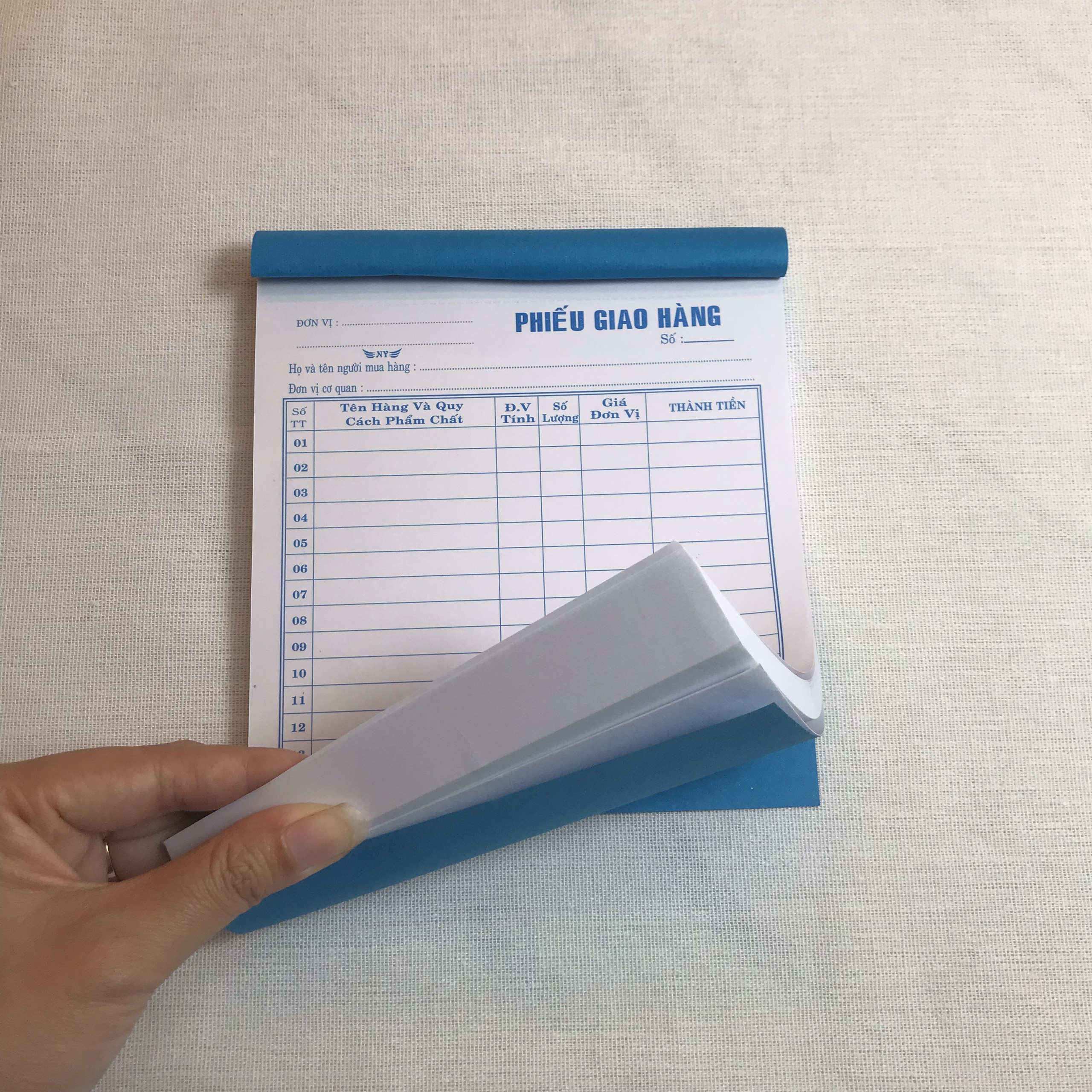 PHIẾU GIAO HÀNG 1 LIÊN A5 95 TỜ