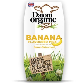 Sữa tươi hữu cơ Daioni cho bé vị chuối 200ml, sản phẩm tốt, chất lượng cao thumbnail
