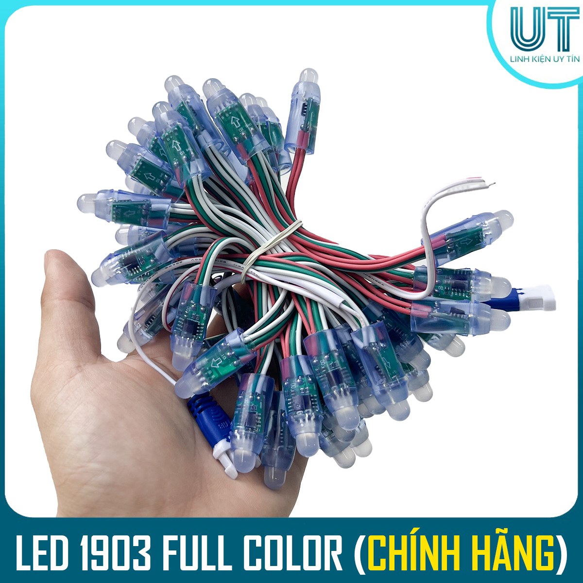 LED Dây 1903 Fullcolor Chống Nước ( Dây 50 Bóng )