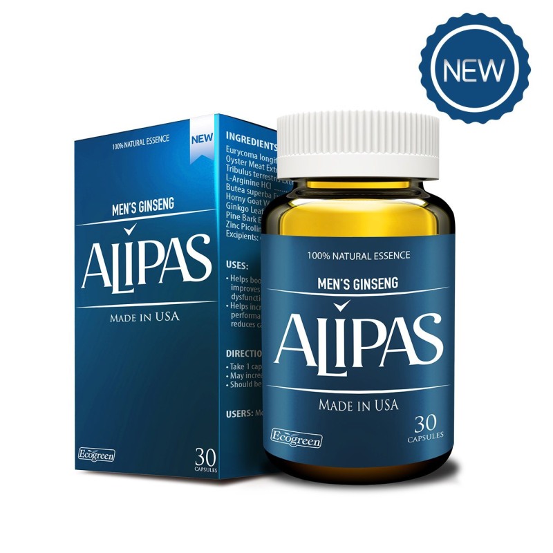 SÂM ALIPAS NEW HỘP 30 VIÊN. SẢN PHẨM CÓ TEM NHẬP KHẨU VÀ TEM CHỐNG HÀNG GIẢ.