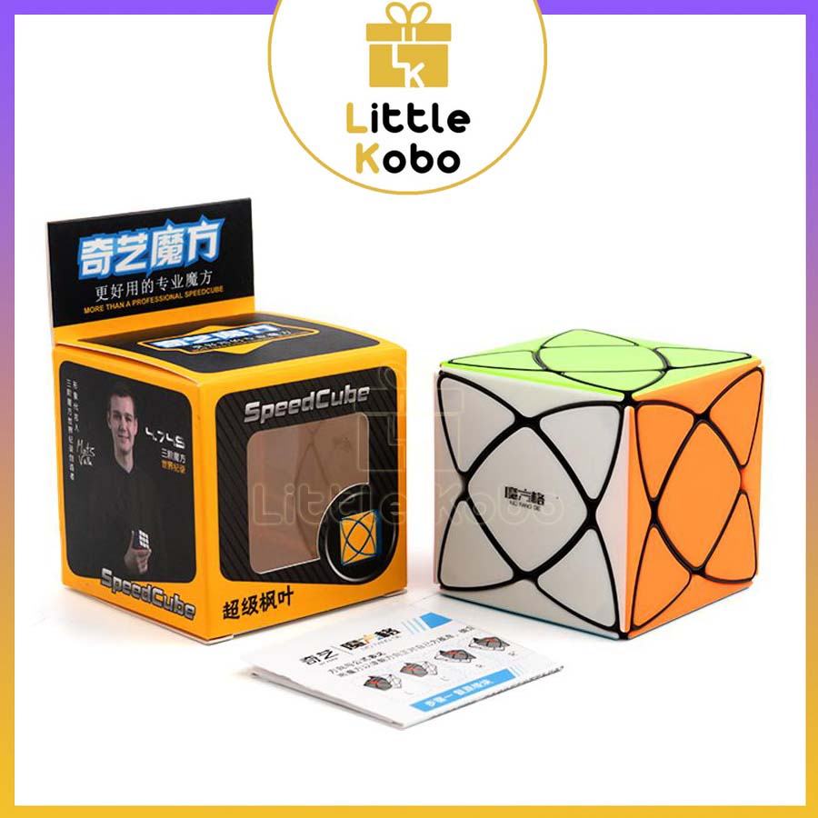 Rubik Biến Thể QiYi Super Ivy Cube Stickerless Cao Cấp Rubic Không Viền Đồ