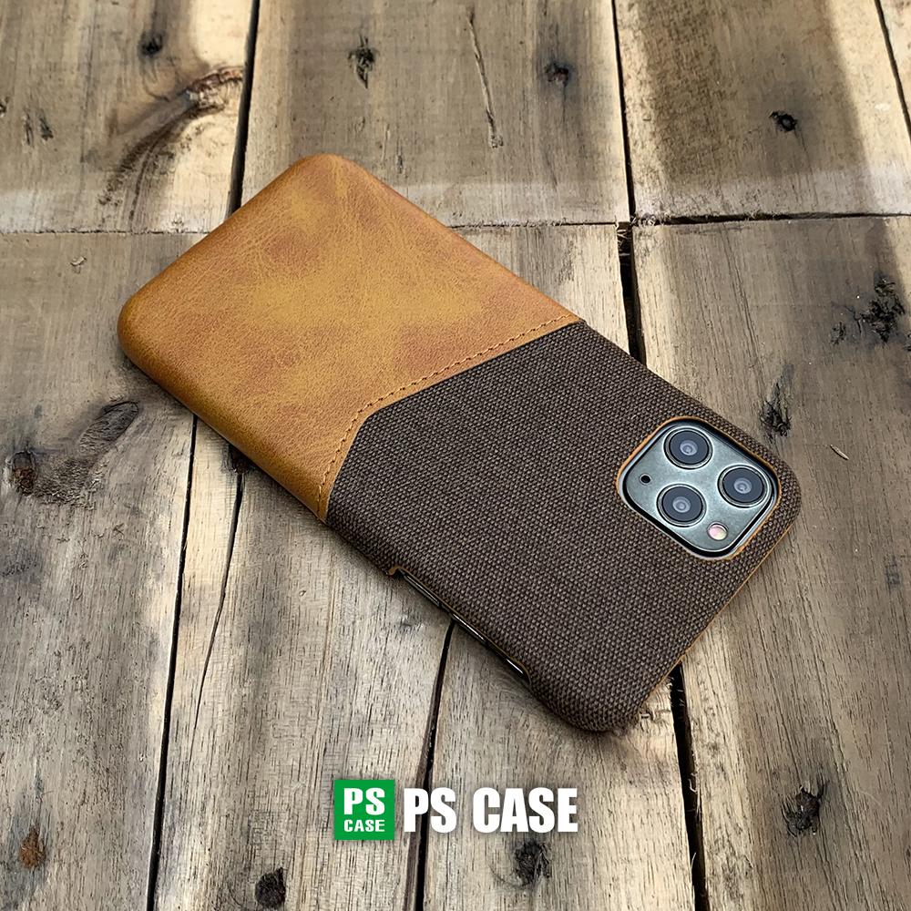 Ốp da vải kiêm ví dành cho iPhone 11 Pro Max - PS Case Phân Phối