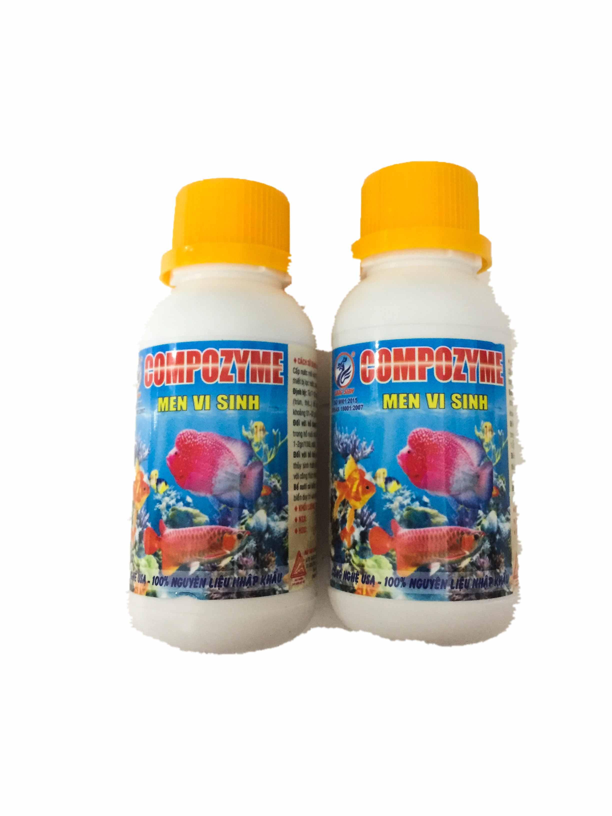 Men Vi Sinh Hồ Cá Compozyme Cho Bể Cá - Hồ Cá Thuỷ Sinh 20g - Dùng Để Vệ Sinh - Làm Sạch Hồ Cá