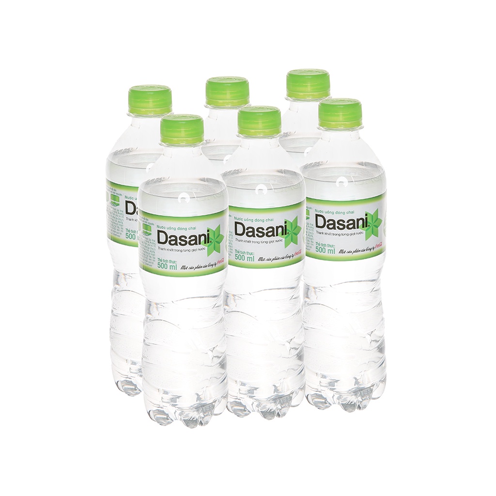 Thùng Nước Suối Dasani 350ml , 500ml (24 chai)