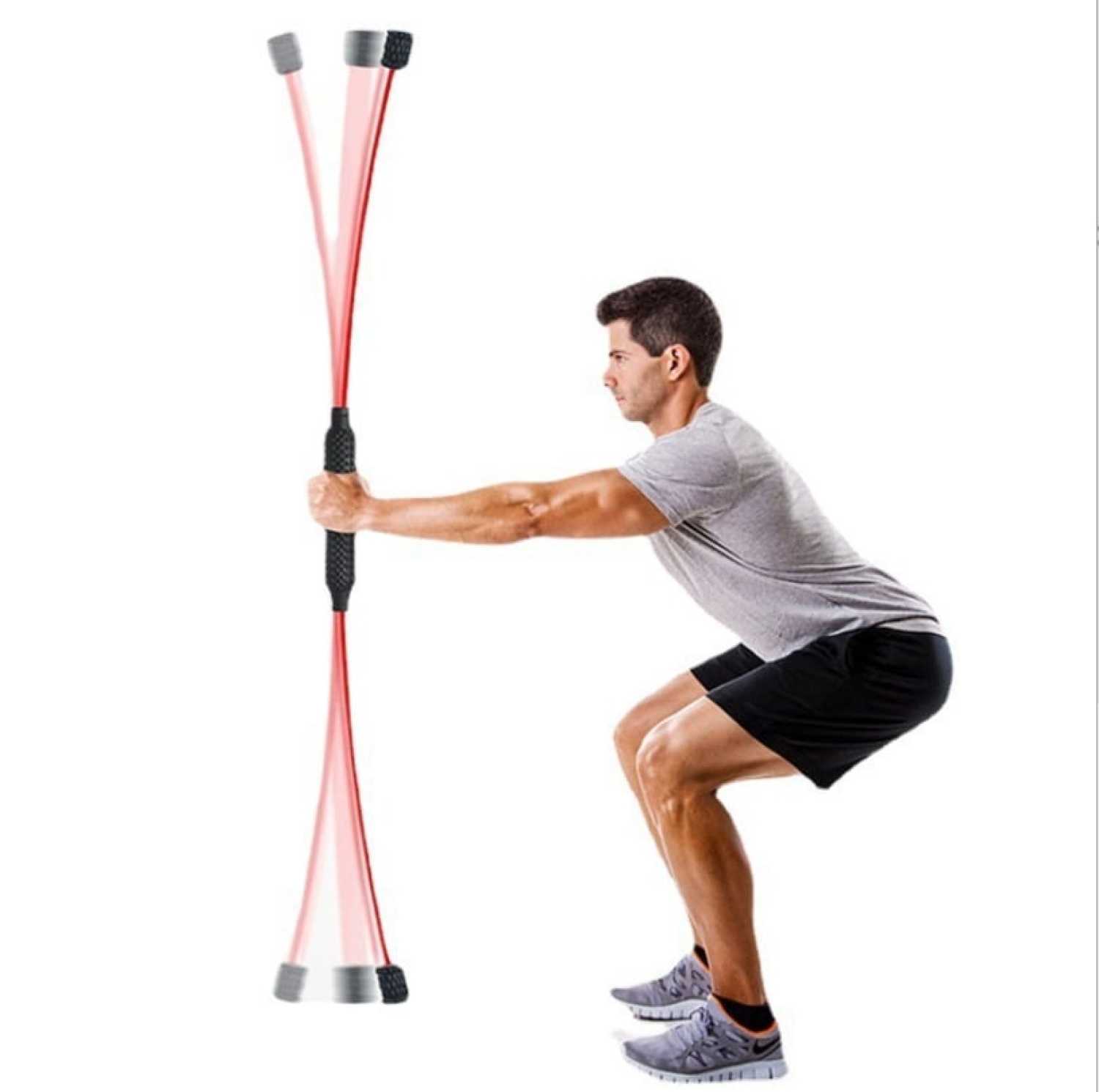 Thanh rung đàn hồi tập gym, luyện thể thao làm săn chắc cơ, đốt mỡ hiệu quả