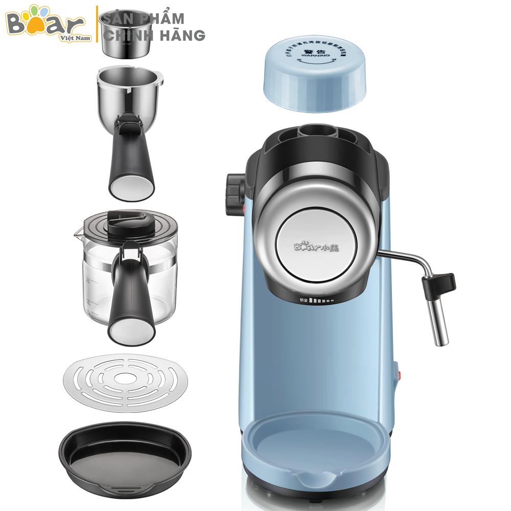 Máy Pha Cafe Bear B02V1 Tự Động Pha Cafe, Pha Espresso Phong Cách Ý Mini Pha Cà phê