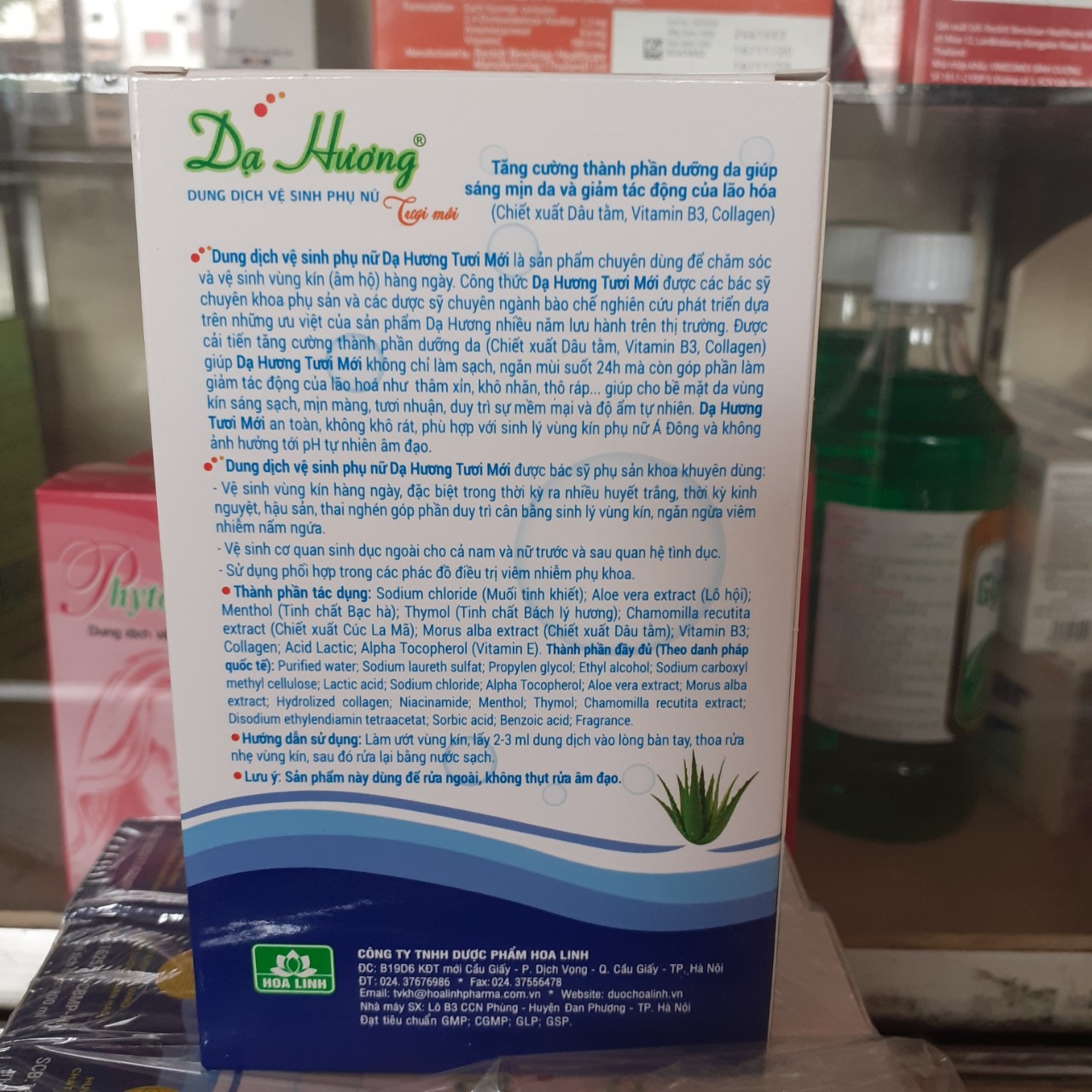 DUNG DỊCH DẠ HƯƠNG ( 2 CHAI dạ hương MỖI CHAI 100mm )