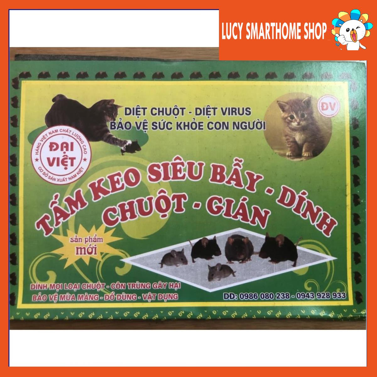 [HCM]Bộ 5 cái Keo dính chuột Đại Việt (5 cái)