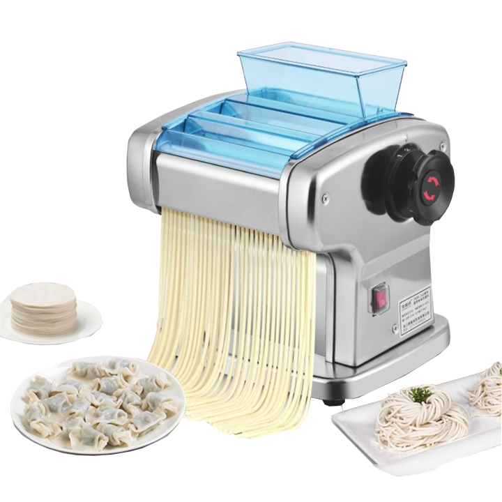 Máy cán bột - máy cắt mì 2 lưỡi dao chạy điện