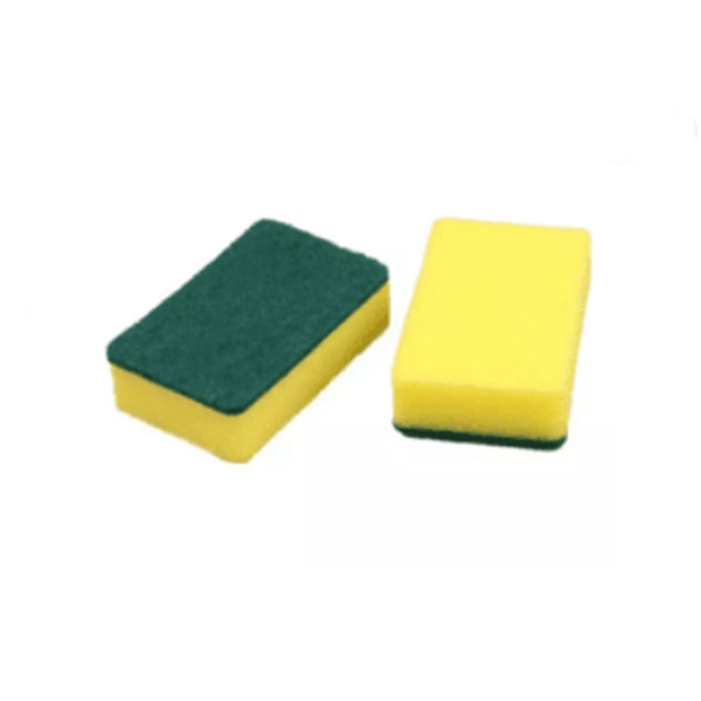 Miếng Rửa Chén Bát Nhà Bếp 2 Lớp Vàng Xanh SAMRAN