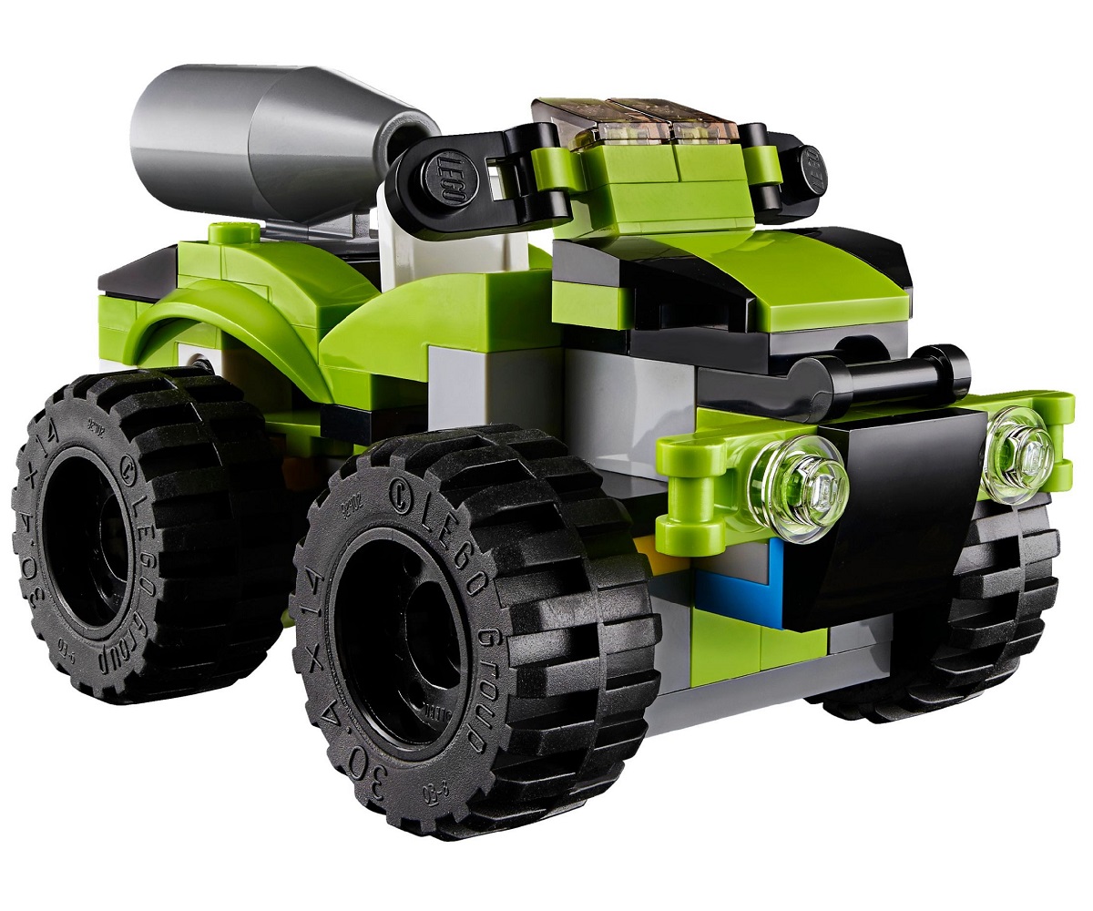 Bộ lắp ráp Xe Đua Động Cơ Tên-Lửa - LEGO Creator 31074 (241 Chi Tiết)