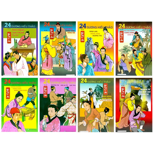 Fahasa - bộ sách 24 gương hiếu thảo