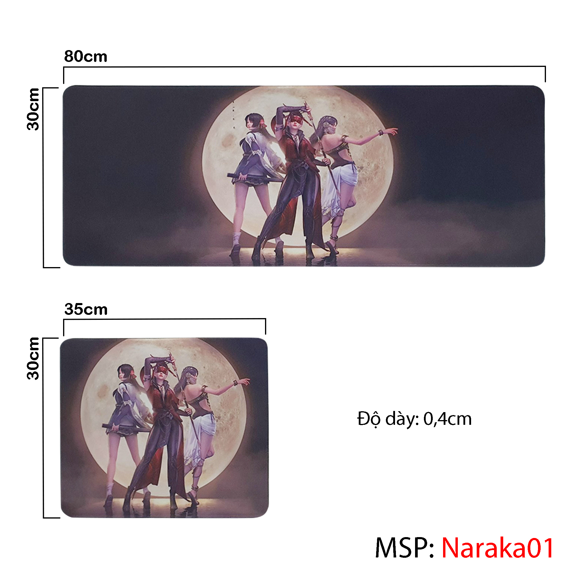 Lót chuột Naraka - Naraka Bladepoint