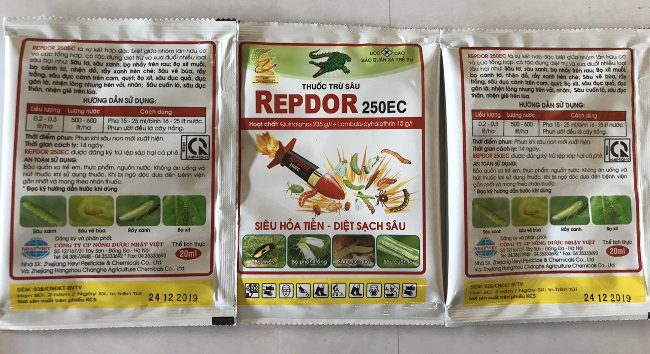 Thuốc trừ sâu REPDOR 250EC - Gói 20ml