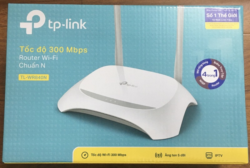 Bộ Phát WiFi TPLink 2 Râu 840N Và 842N Tốc Độ 300Mbps
