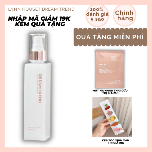 [HCM][Mã giảm + 2 quà] [AHA MÀU HỒNG MẪU MỚI] Tinh chất dưỡng tóc AHA DREAM TREND date mới