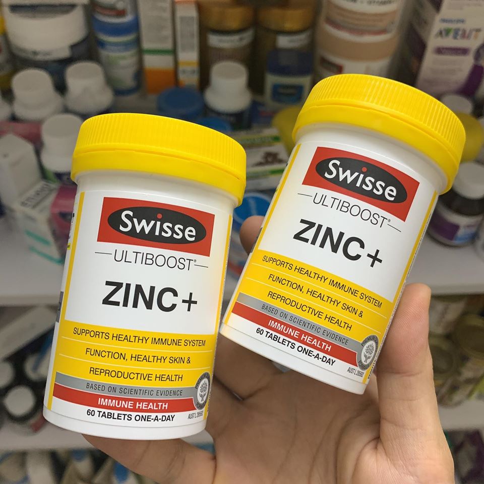 SWISSE ULTIBOOST ZINC 60 VIÊN