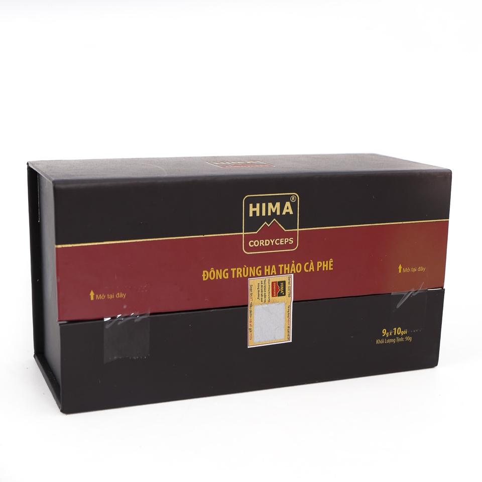 Cà Phê Đen Đông Trùng Hạ Thảo (10 gói/hộp).