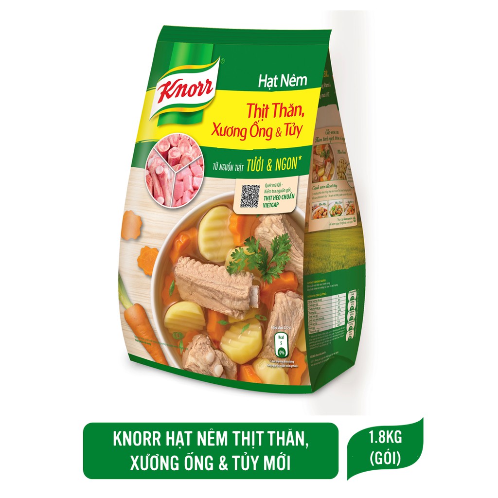 Hạt nêm Knorr túi 1.8kg