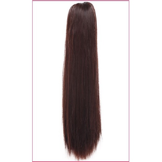 Xả Kho Giá Rẻ Tóc Giả Cột Ngoạm Thẳng 60Cm