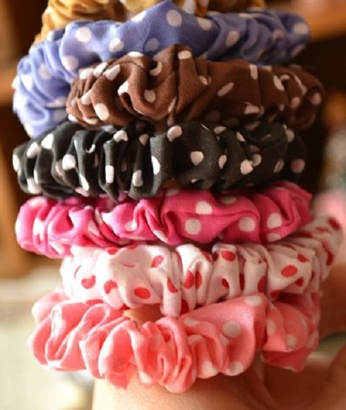 [HCM]COMBO 5 DÂY CỘT TÓC SCRUNCHIES - NHIỀU MÀU